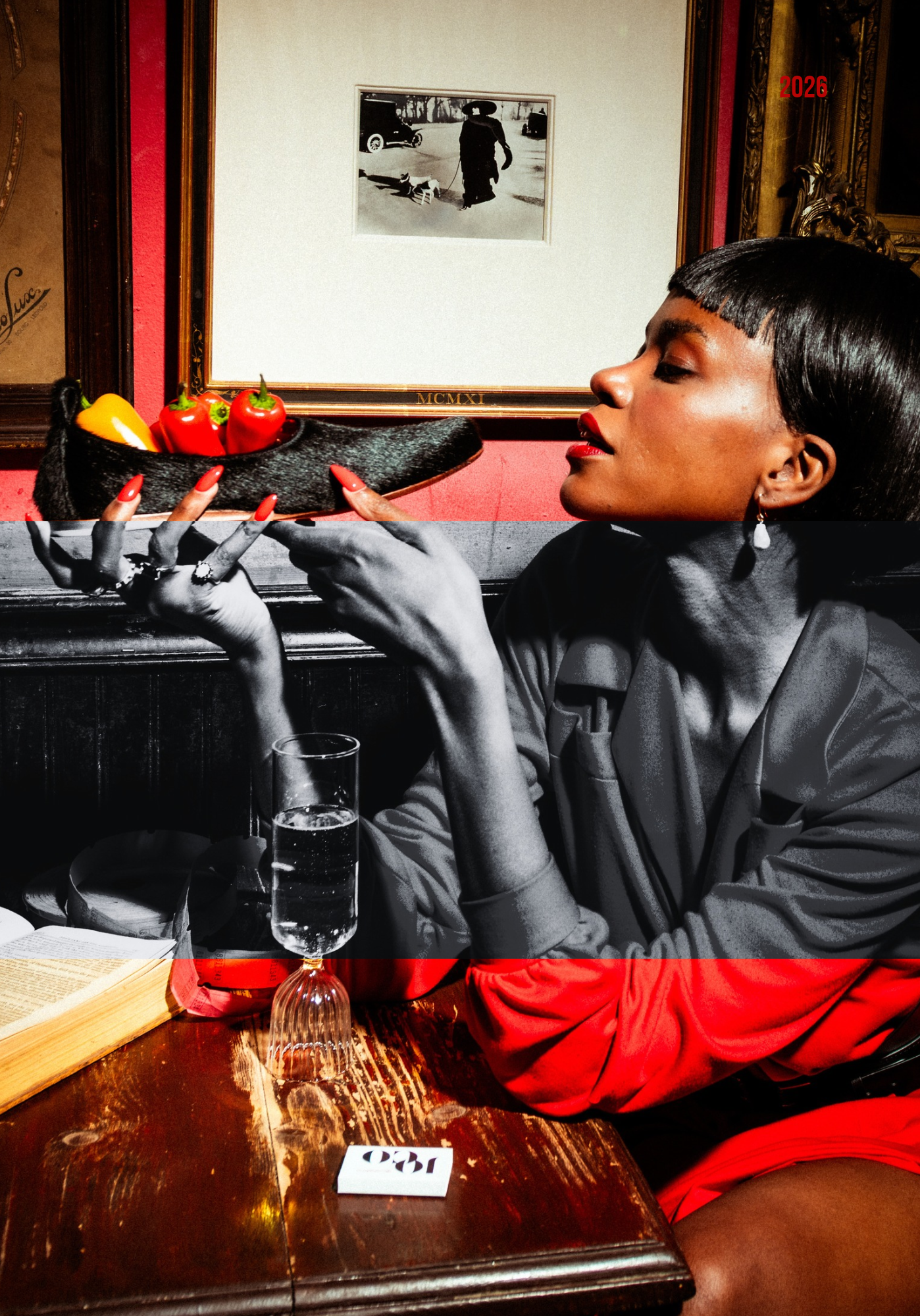 Woman holding a JOCO black pony hair mojri (jutti) loafer filled with red peppers, JOCO Editorial Edit 2026