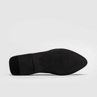 JOCO Granada — Men's Rust Brown Suede Mojri loafer with soft suede exterior, red lambskin lining, handcrafted in Italy.