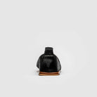 JOCO Austin Mojri loafer in black pony hair calfskin, red lambskin lining, handmade in Lucca, Italy