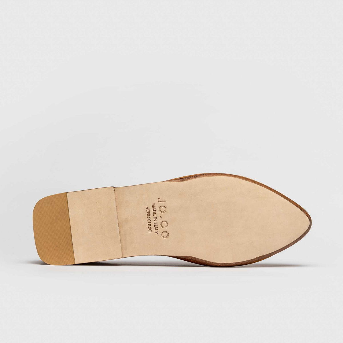 JOCO Granada Mojri loafer in rust brown suede, red lambskin lining, handmade in Lucca, Italy